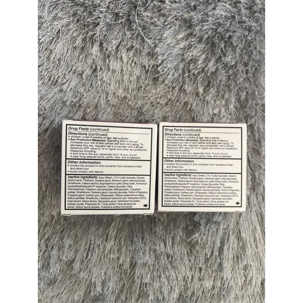 No7‎ Restore & Renew Face & Neck Multi Action Day Cream SPF 30 1.69oz Lot of 2